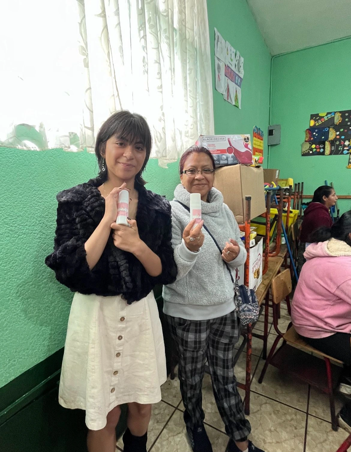 Taller de desodorante. 