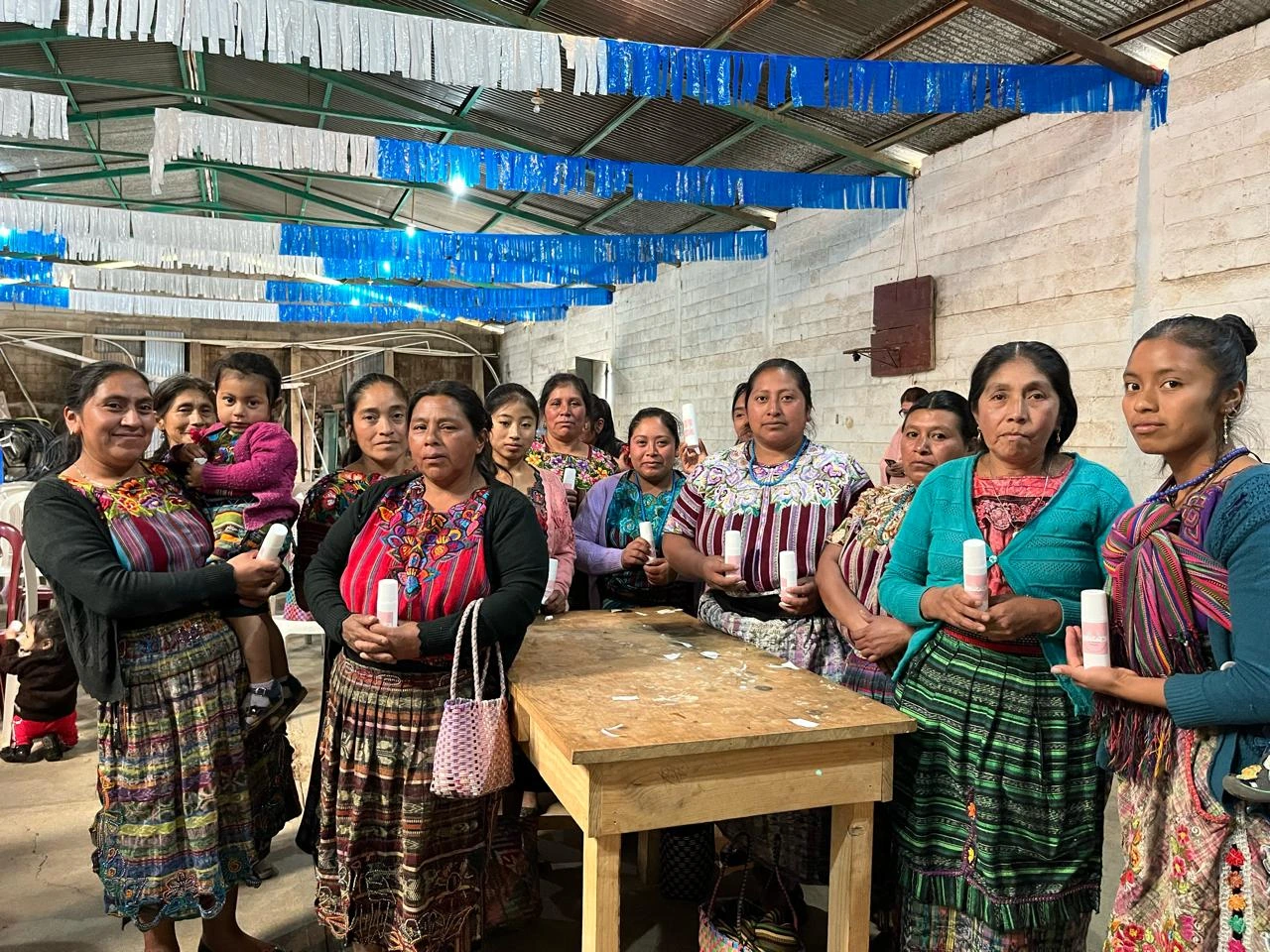 Taller de desodorante. 