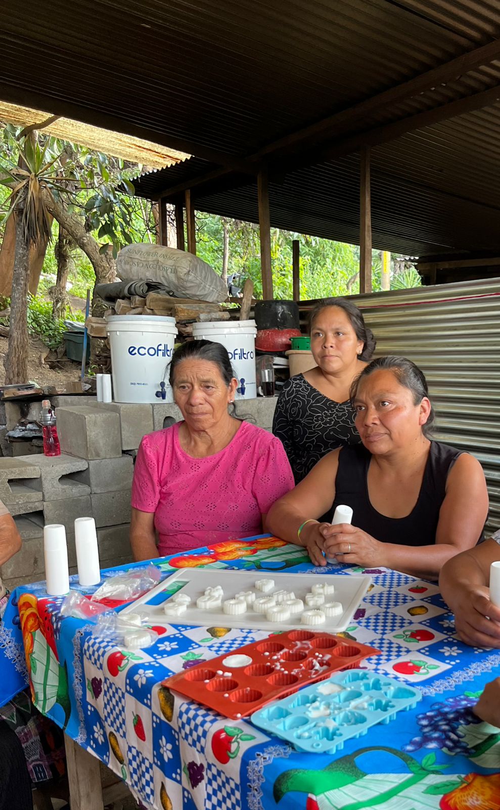 Taller de jabón en barra. 